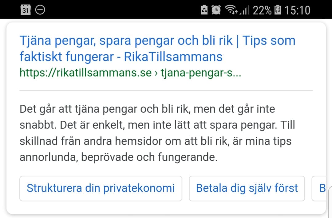 Meta description that works for desktop but not for mobile